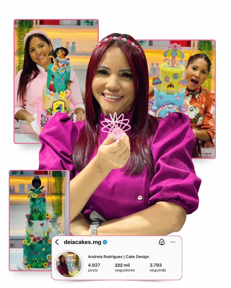 Andréia Rodrigues, a Deia Cakes