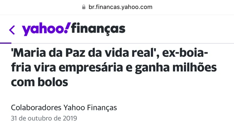 Notícia Confeitaria 5